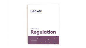 Becker CPA Prep Single Part Courses | Becker