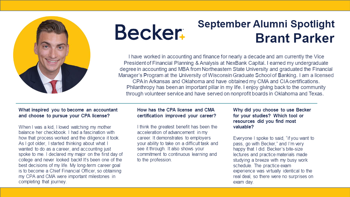 Becker Alumni Brant Parker
