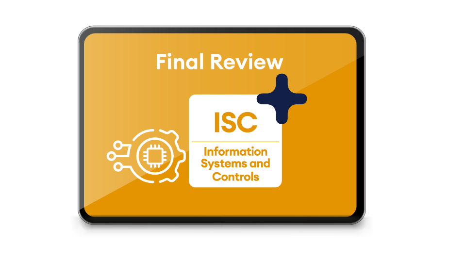 information systems and controls final review