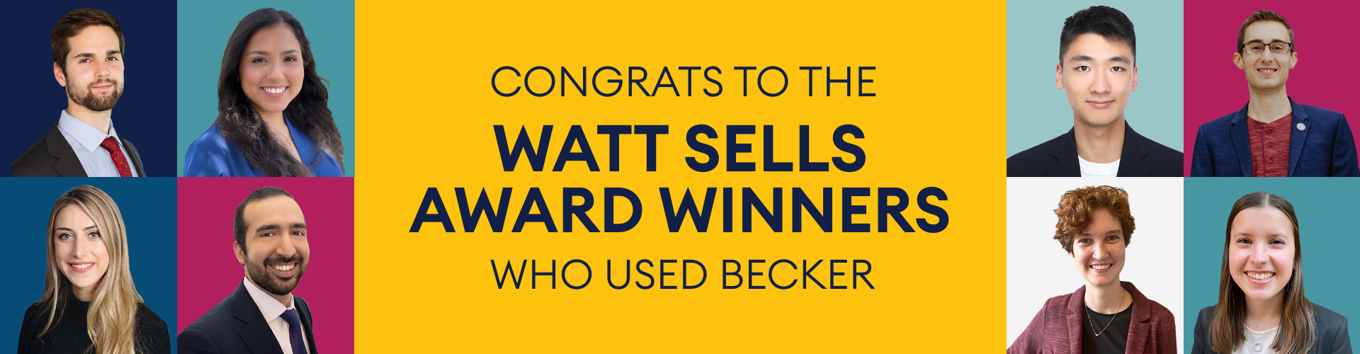 Congrats to the Watt Sells Award Winners