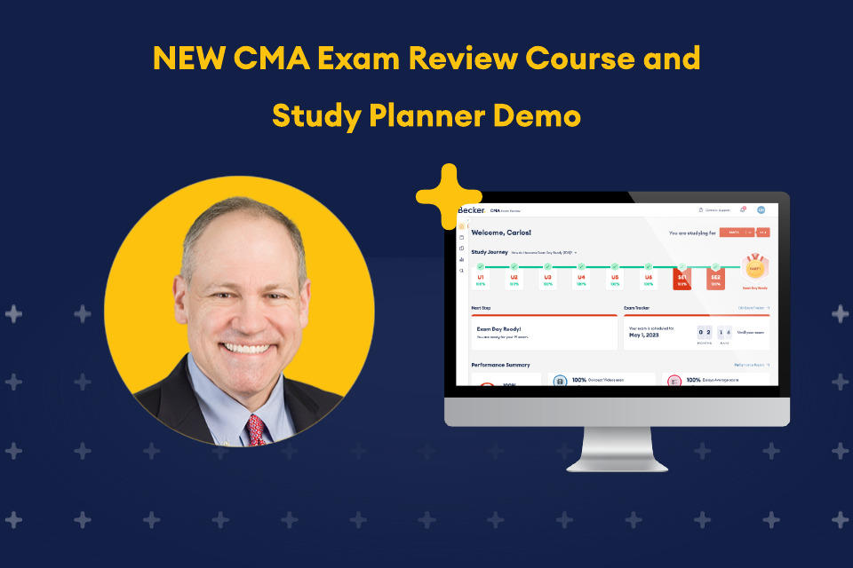 FREE CMA Course and Study Planner Demo - Business Law and picture of Mike Brown